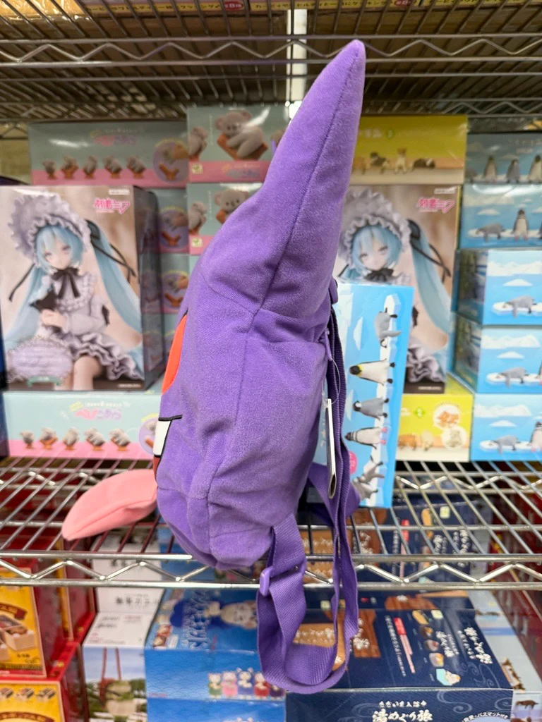 (C#72) (Sold as Singles) Banpresto 2789784 Pokemon Face-Shaped Backpack Plush Gengar Tongue Out ver., 17.3" - Image 3