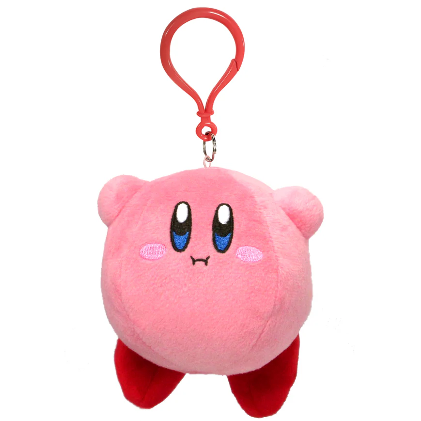 Little Buddy Kirby's Adventure - Kirby Hovering Pose Plush Dangler, 3.5" - 1711