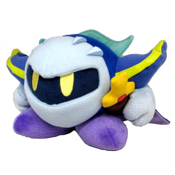 Little Buddy Kirby's Adventure All Star Collection Meta Knight Plush, 5.5" - 1402