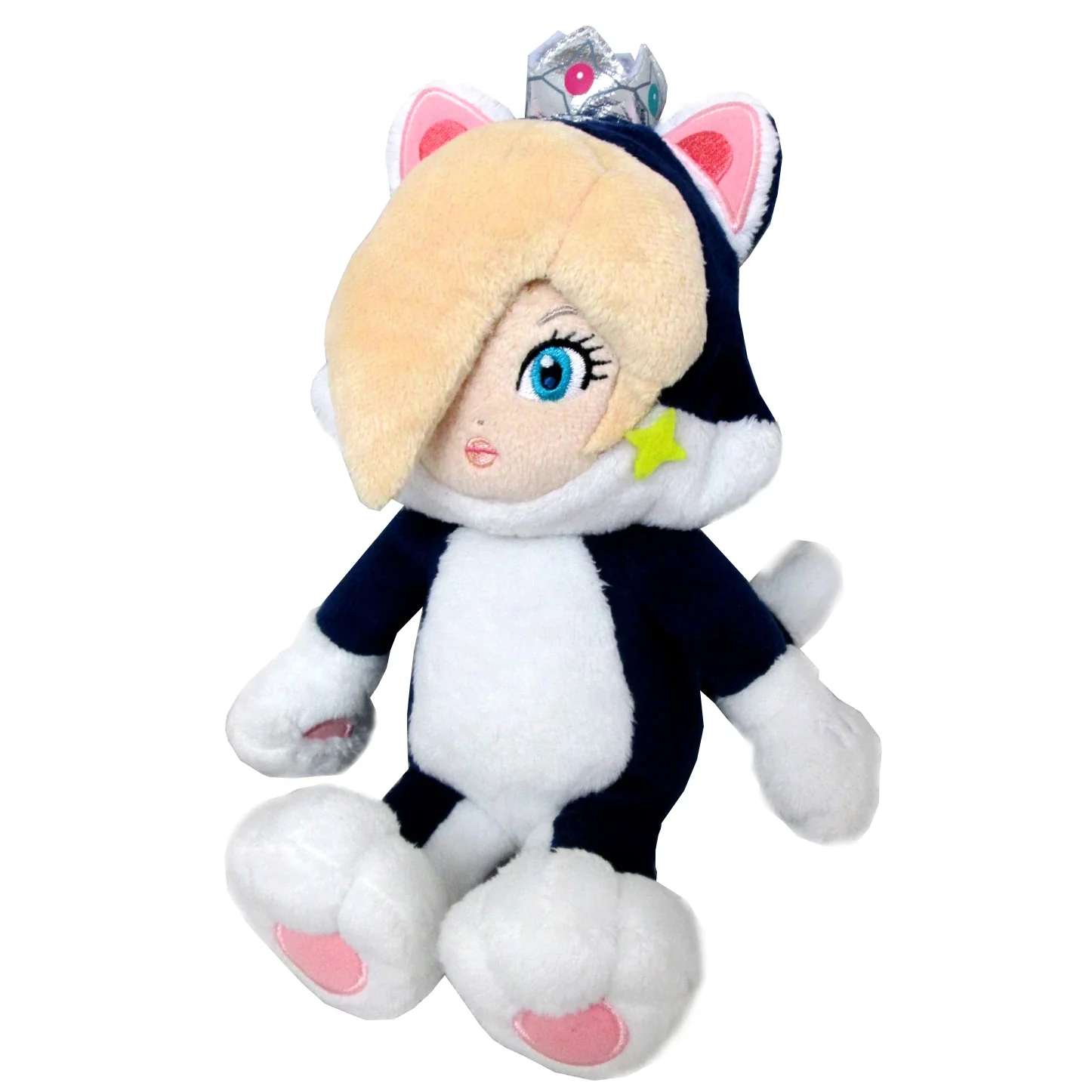 Little Buddy Super Mario 3D World Series Neko Cat Rosalina Plush, 9.5" - 1387