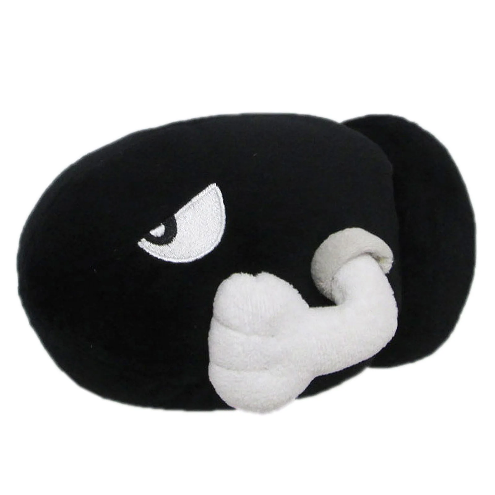 Little Buddy Super Mario All Star Collection Bullet Bill Plush, 6" - 1426