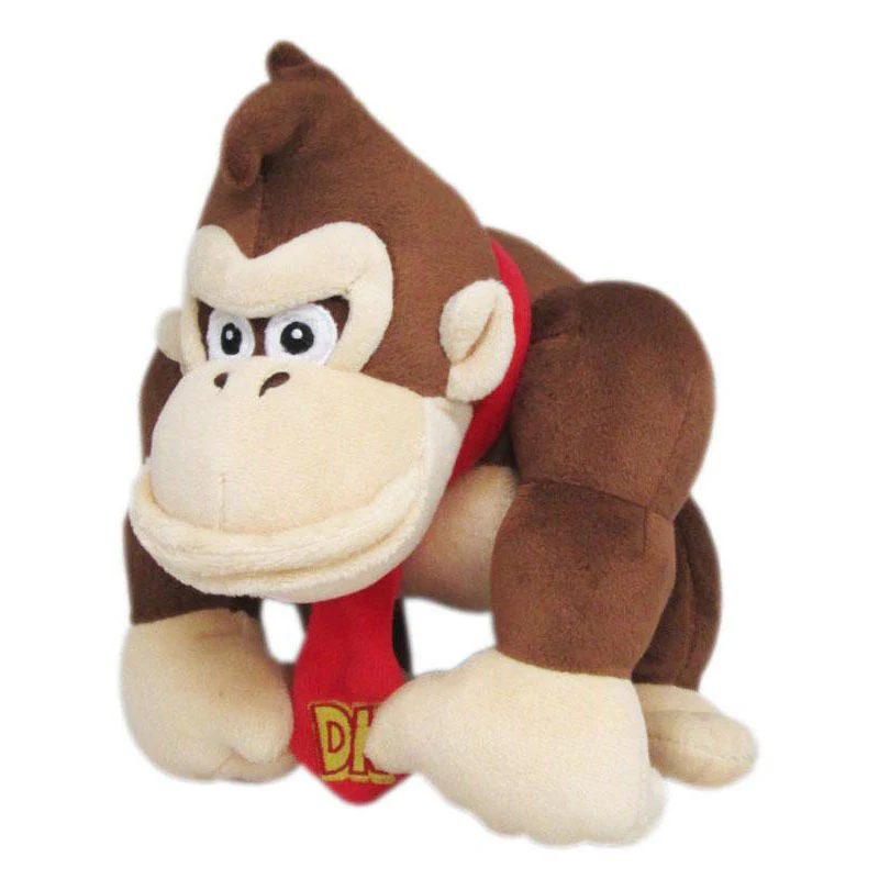 Little Buddy Super Mario All Star Collection Donkey Kong Plush, 8" - 1586