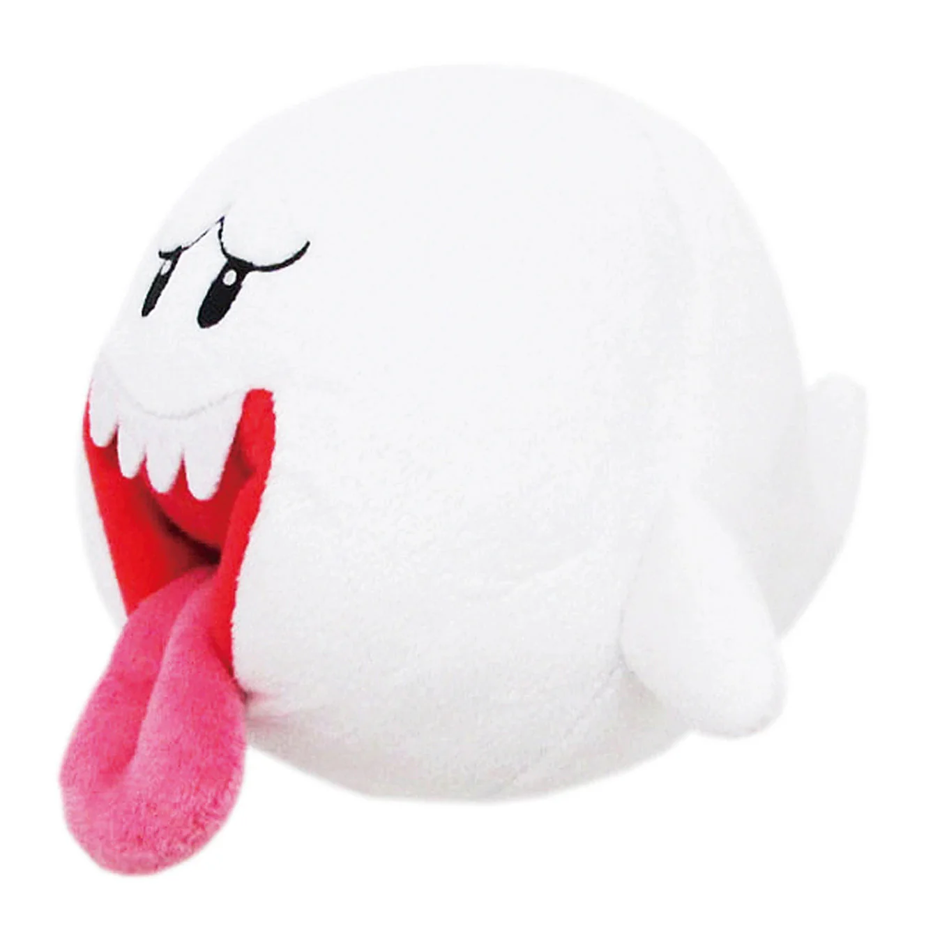 Little Buddy Super Mario All Star Collection Ghost Boo Plush, 4" - 1428