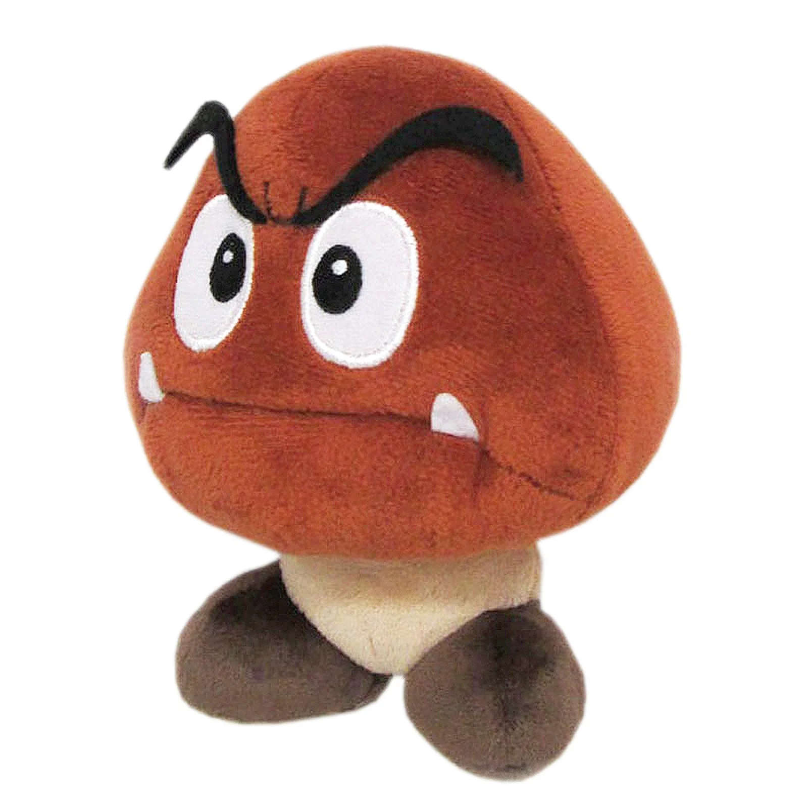 Little Buddy Super Mario All Star Collection Goomba Plush, 5" - 1427