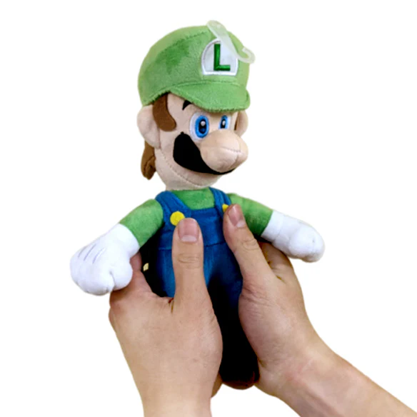 Little Buddy Super Mario All Star Collection Luigi Plush, 10" - 1415 - Image 2