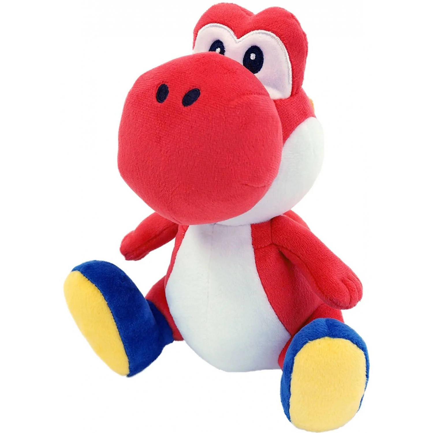 Little Buddy Super Mario All Star Yoshi - Red Yoshi Plush, 7" - 1389