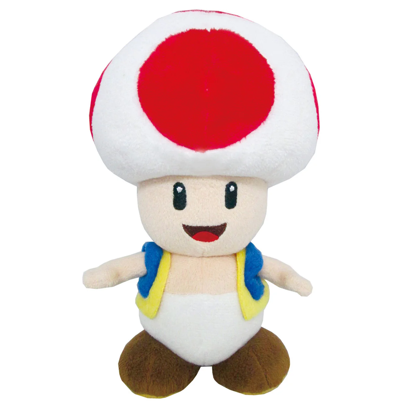 Little Buddy Super Mario All Star Collection Toad Plush, 7.5" - 1417