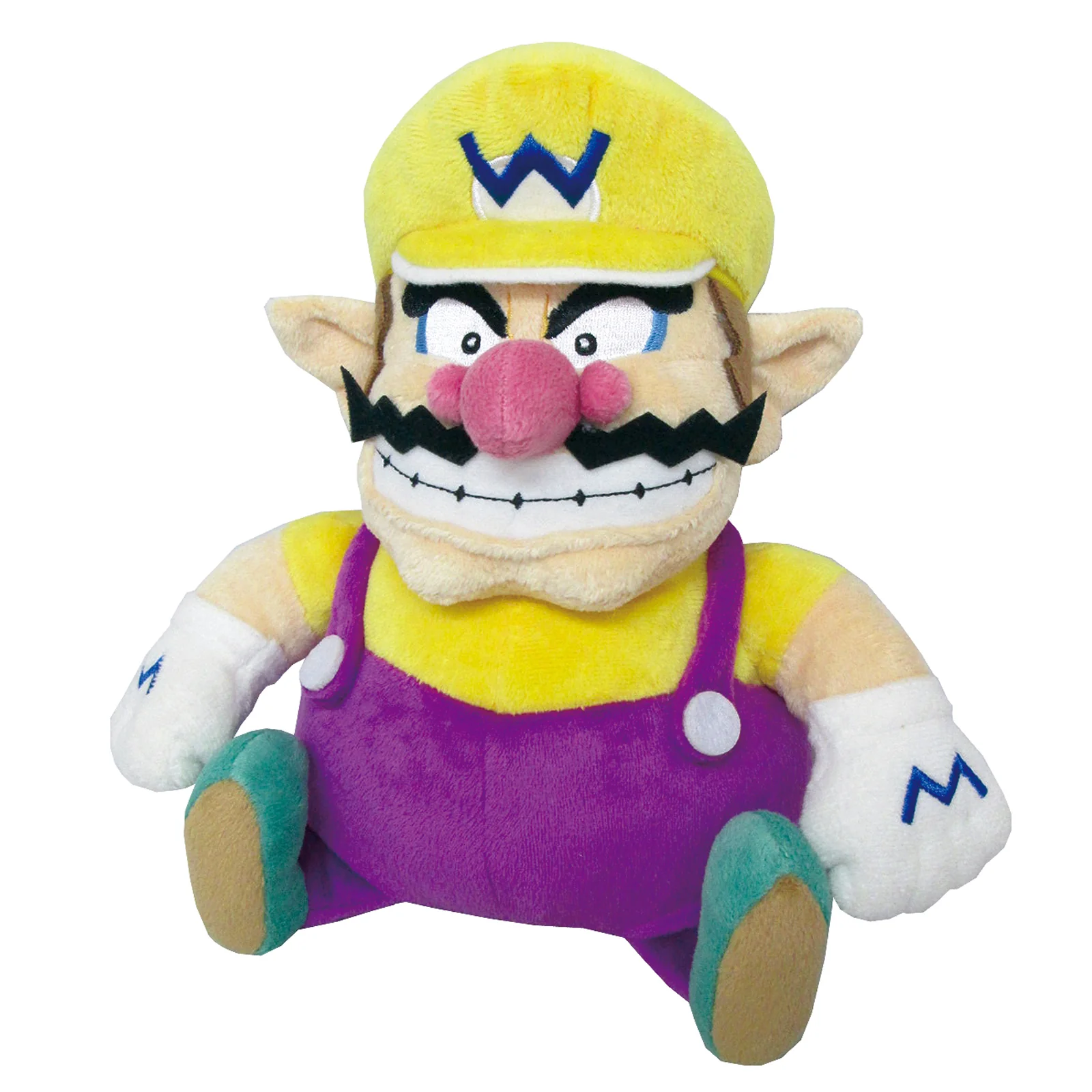 Little Buddy Super Mario All Star Collection Wario Plush, 10" - 1421