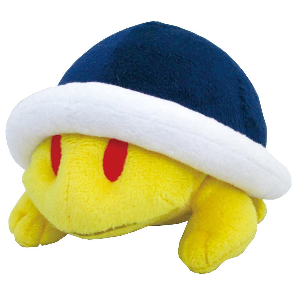 Little Buddy Super Mario Series Buzzy Beetle Plush, 4" - 1334