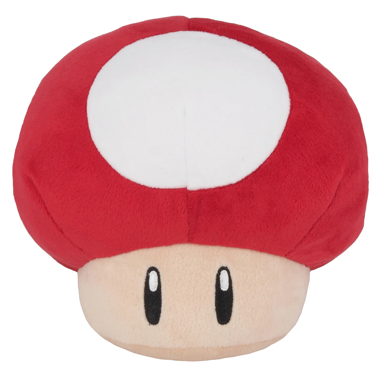 Little Buddy Super Mario All Star Collection Red Super Mushroom Plush, 6" - 1820