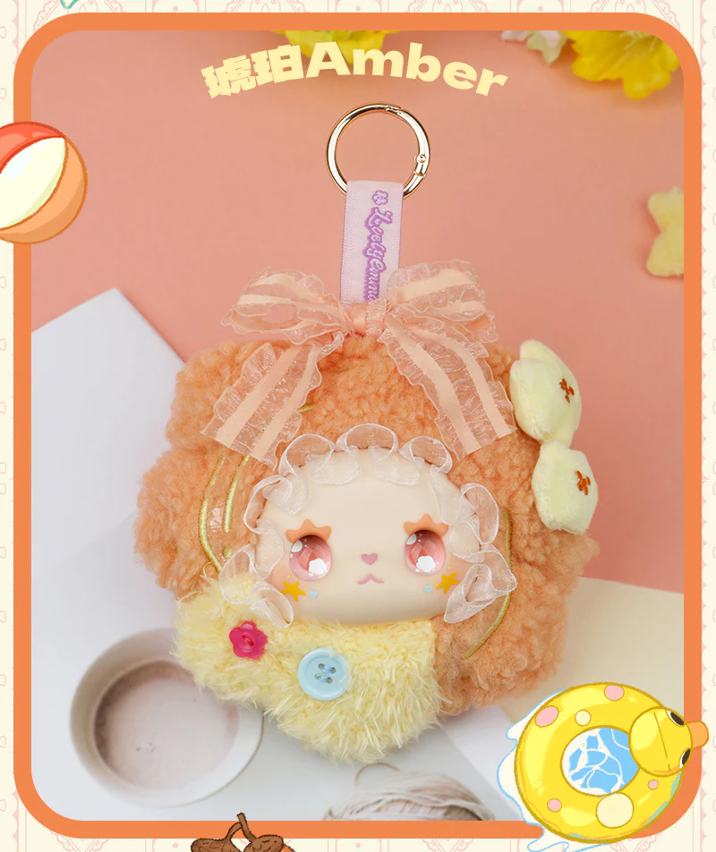 Lucky Emma LOVELY EMMA Flower Floral Seasons Series Vinyl Face Plush Pendant Blind Box (Box of 8) MJ-000099 - Image 9