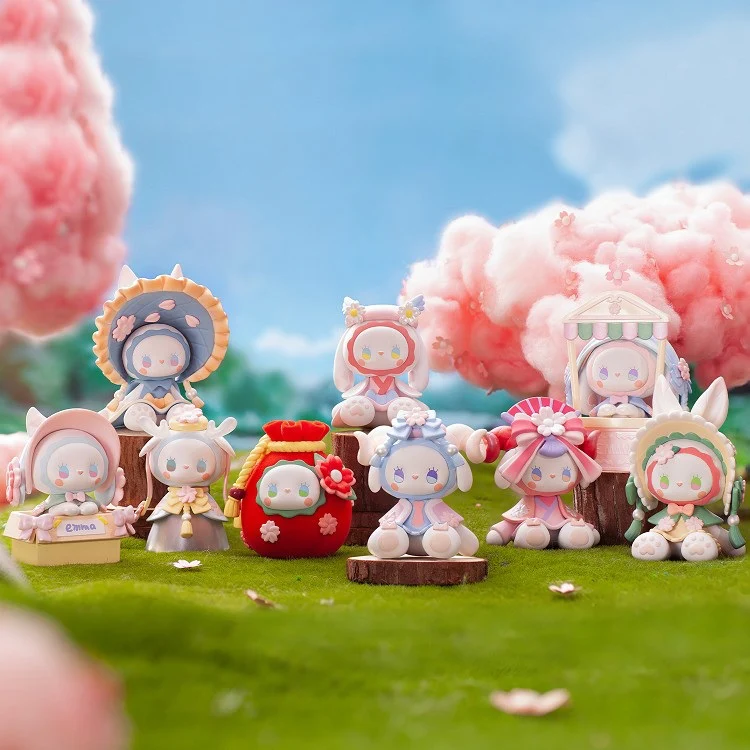 Lucky Emma Secret Forest Cherry Blossom Viewing Figure Blind Box (Box of 8) MJ-000023 - Image 3