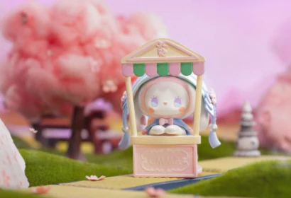 Lucky Emma Secret Forest Cherry Blossom Viewing Figure Blind Box (Box of 8) MJ-000023 - Image 8