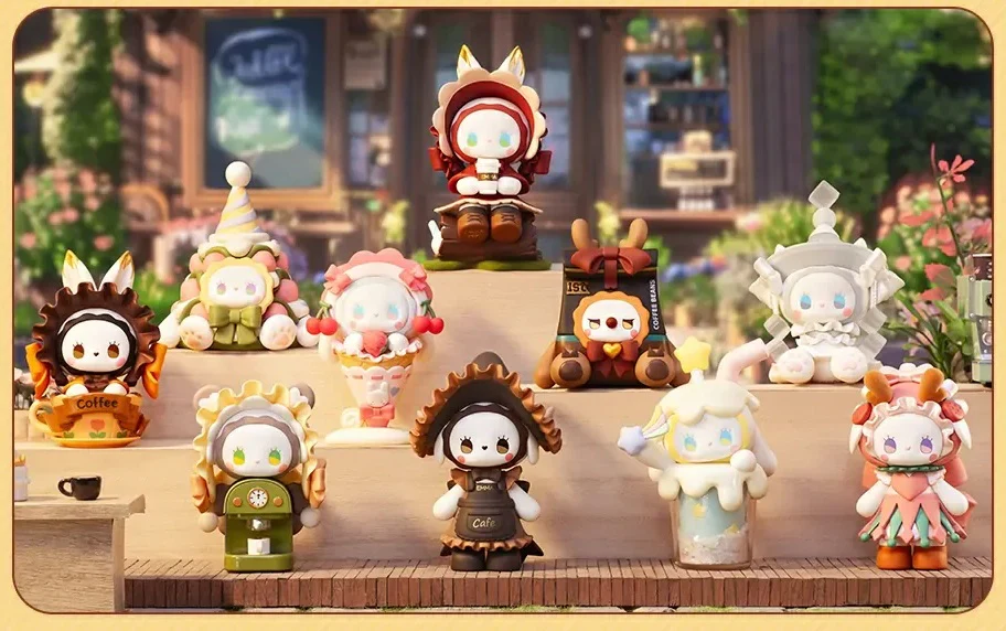 Lucky Emma Secret Forest Coffee Shop Series Figure Blind Box (Box of 8) MJ-000061 - Image 3