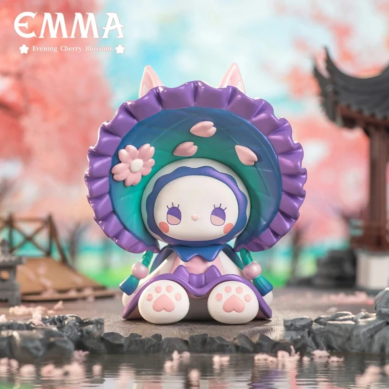 Lucky Emma Secret Forest (Evening) Cherry Blossom Figure Blind Box (Box of 8) MJ-000063 - Image 7