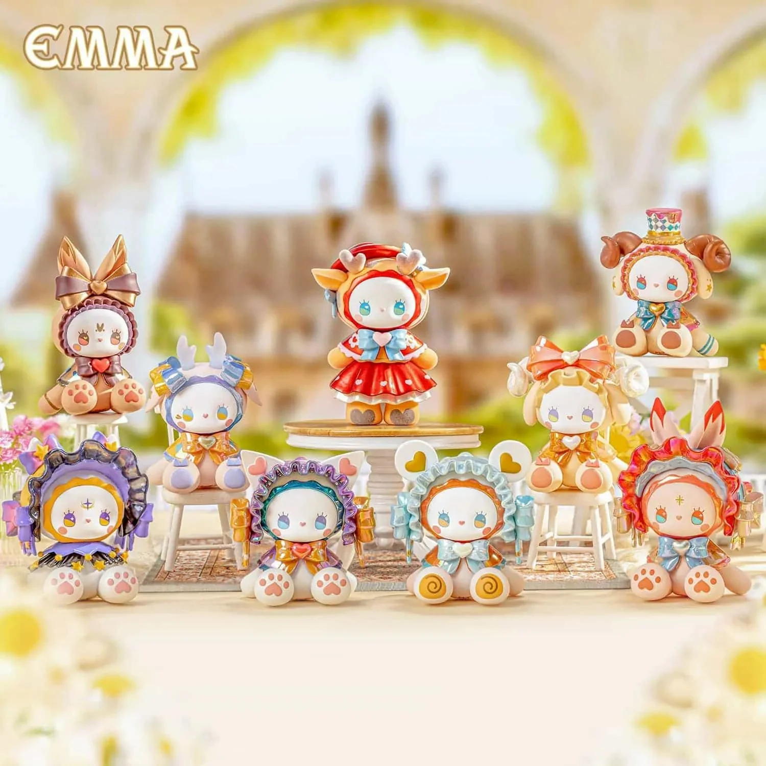 Lucky Emma Secret Forest Tea Party Collector's Edition Figure Blind Box (Box of 8) MJ-000050 - Image 3