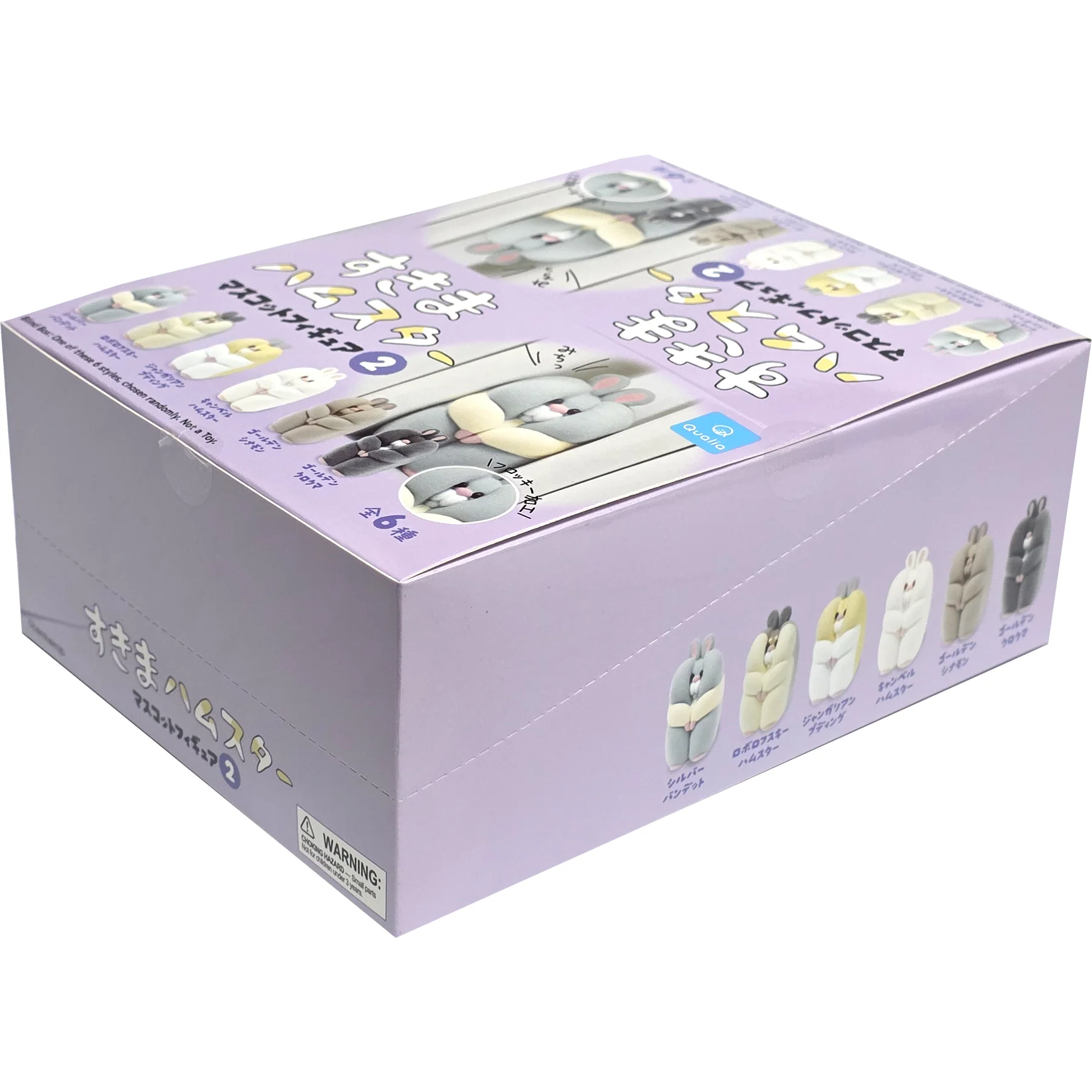 Qualia Hamster In The Gap 2 Blind Box Asst (Box of 12) 38530