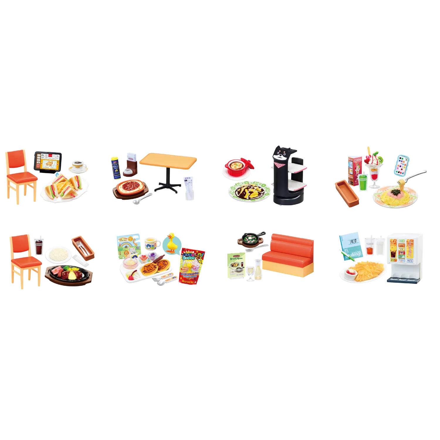 Rement Petit Sample Delishers Restaurant Blind Box Asst (Box of 8) 50795 - Image 2
