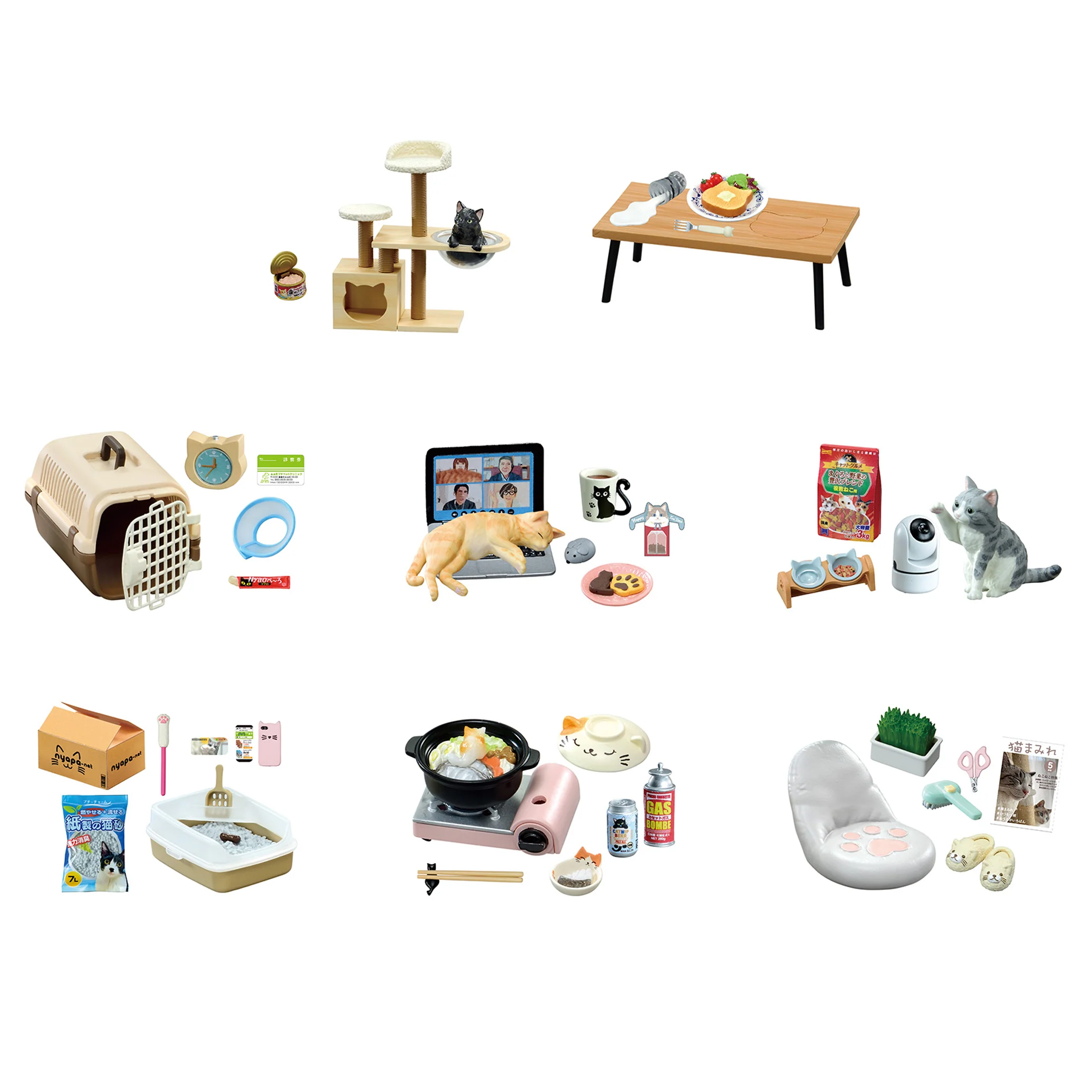 Rement Petit Sample Life WIth Cats Blind Box (Box of 8) - Image 3