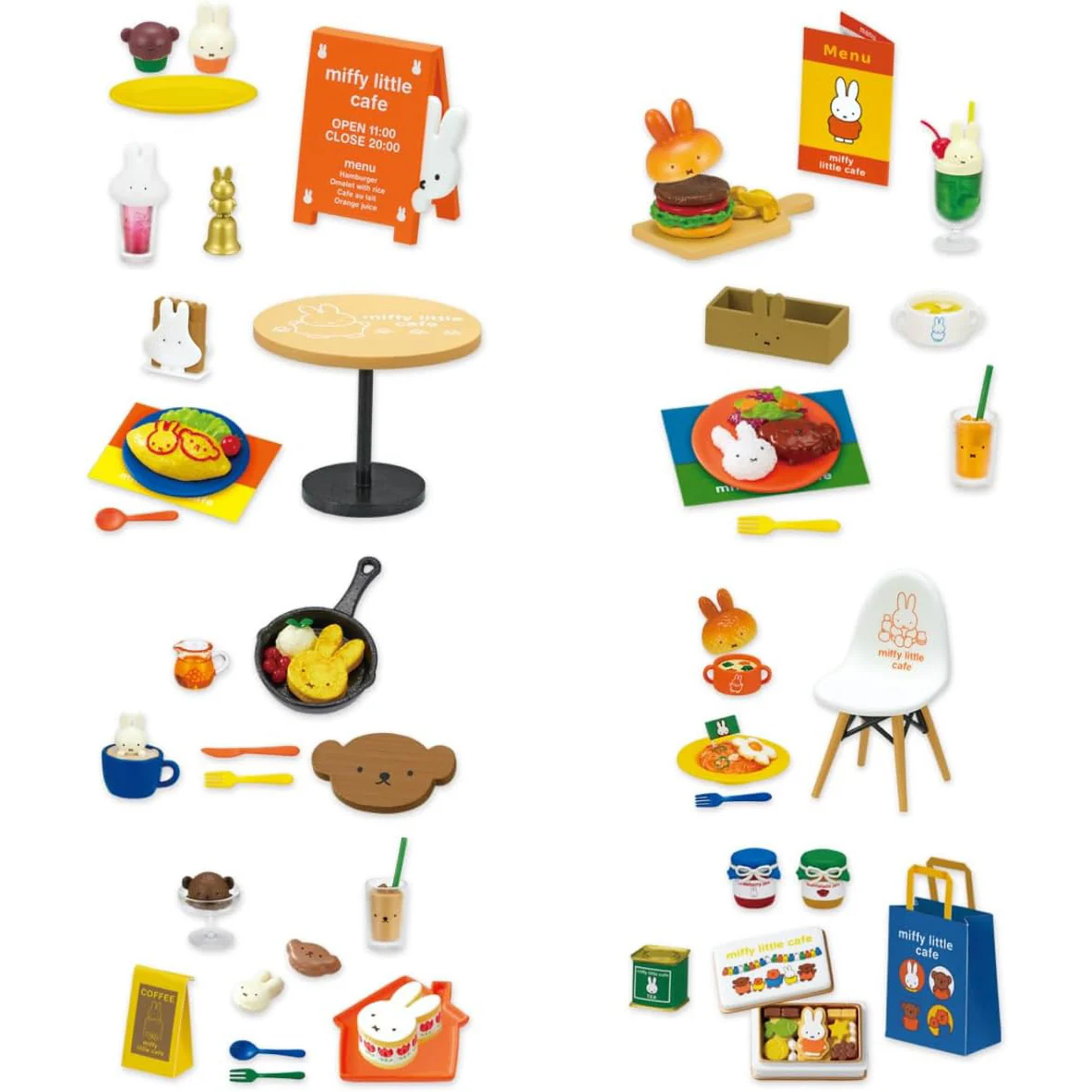 Rement Miffy Little Cafe Blind Box (Box of 8) - Image 2
