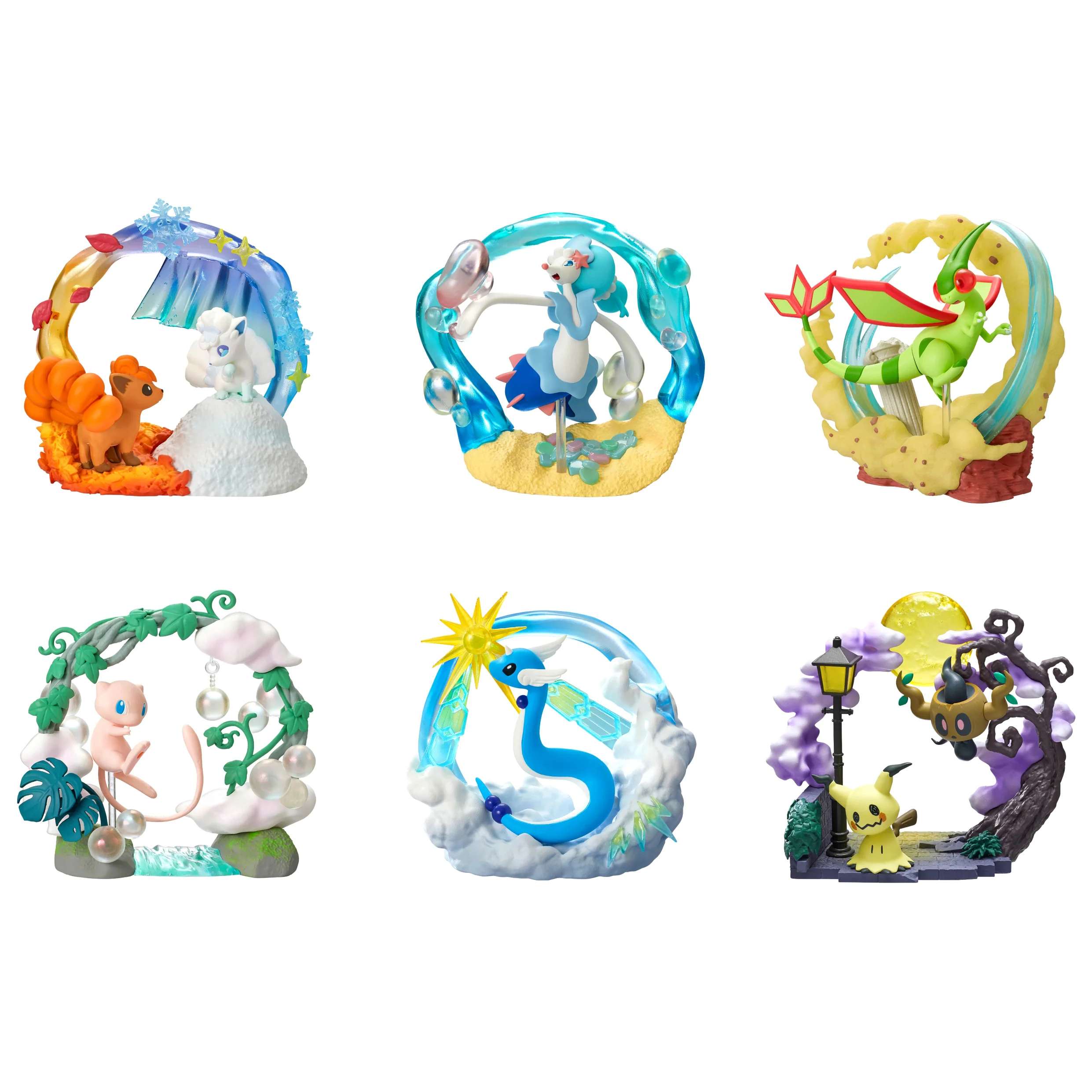 Rement Pokemon Circular Diorama Collection 2 - A Sparkling Moment Blind Box (Box of 6) - Image 3