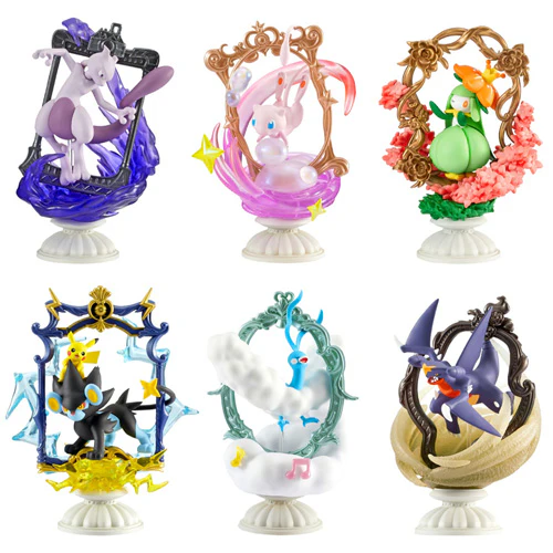 Rement Pokemon Decorative Frame Collection 2 Beyond the Frame Blind Box (Box of 6) - Image 2