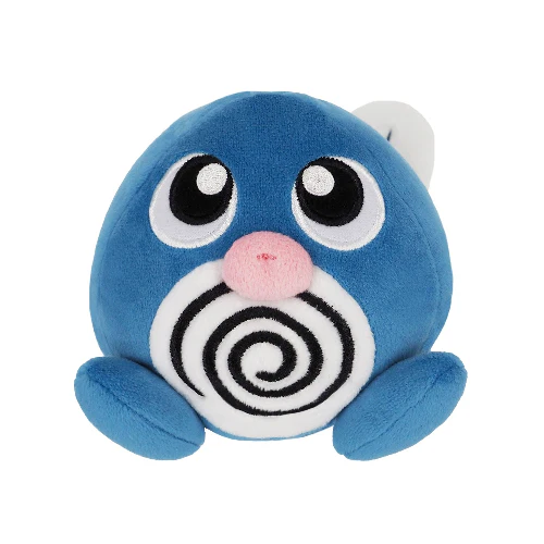 Sanei Pokemon All Star Collection PP05 Poliwag Plush, 4" - Image 2