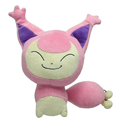 Sanei Pokemon All Star Collection PP09 Skitty Plush, 7"