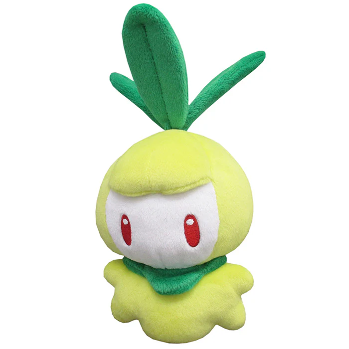 Sanei Pokemon All Star Collection PP104 Petilil Plush, 8.5"