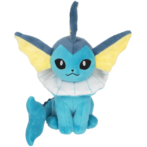 Sanei Pokemon All Star Collection PP110 Vaporeon Plush, 7.5" - Image 3