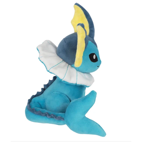 Sanei Pokemon All Star Collection PP110 Vaporeon Plush, 7.5" - Image 5