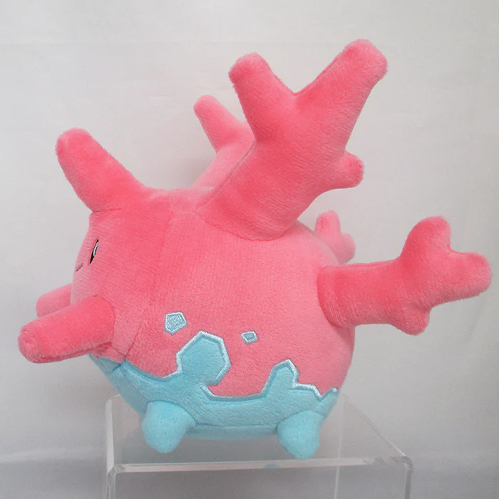 Sanei Pokemon All Star Collection PP113 Corsola Plush, 7" - Image 3