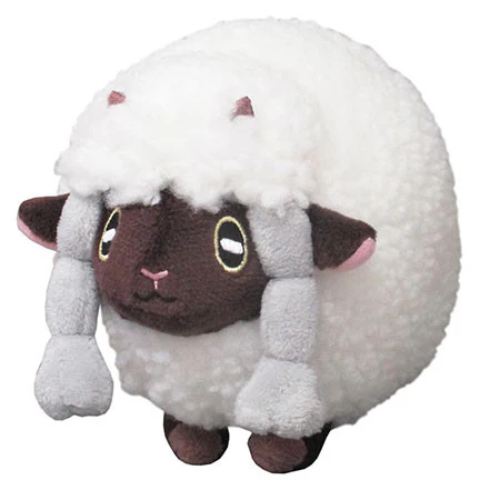 Sanei Pokemon All Star Collection PP152 Wooloo Plush, 5"