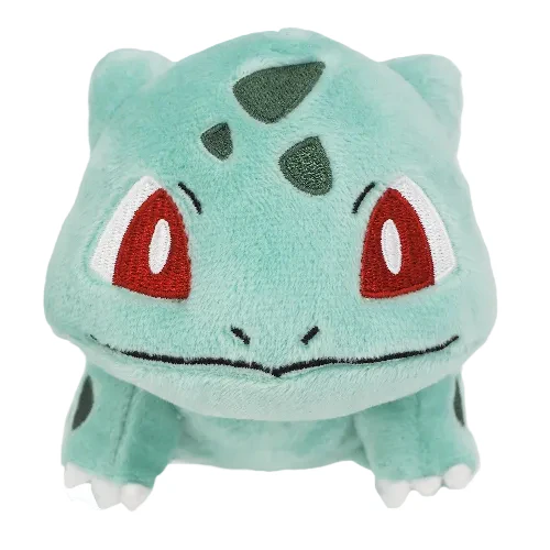 Sanei Pokemon All Star Collection PP17 Bulbasaur Plush, 4" - Image 2