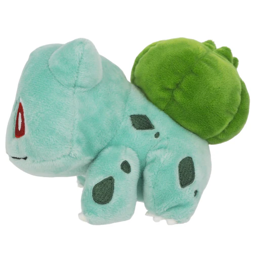 Sanei Pokemon All Star Collection PP17 Bulbasaur Plush, 4" - Image 3