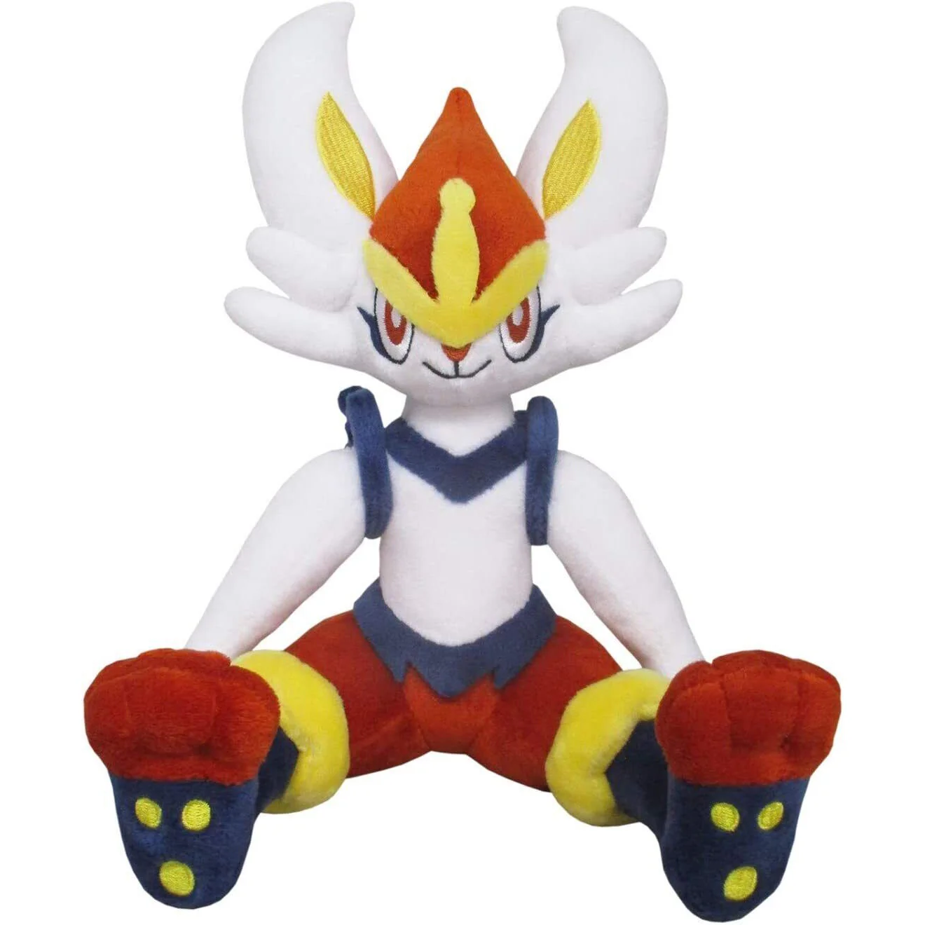 Sanei Pokemon All Star Collection PP177 Cinderace Plush, 11"