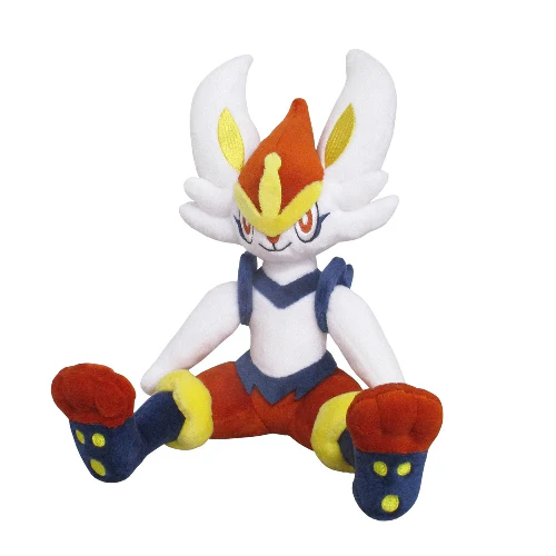 Sanei Pokemon All Star Collection PP177 Cinderace Plush, 11" - Image 2