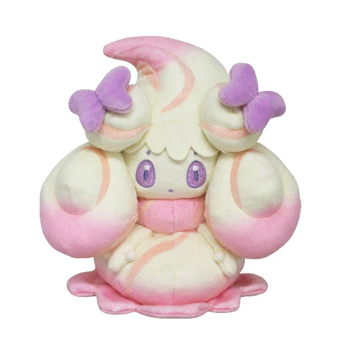 Sanei Pokemon All Star Collection PP181 Alcremie Ruby Mix Plush, 7" - Image 2