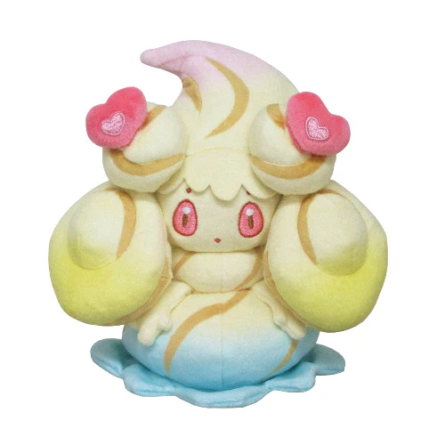 Sanei Pokemon All Star Collection PP182 Alcremie Triple Mix Plush, 7" - Image 2