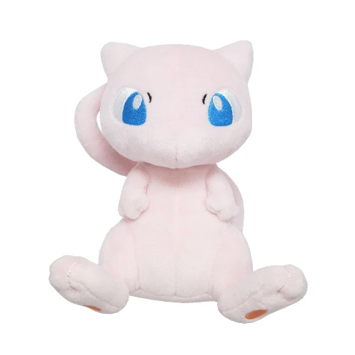 Sanei Pokemon All Star Collection PP20 Mew Plush, 6" - Image 2