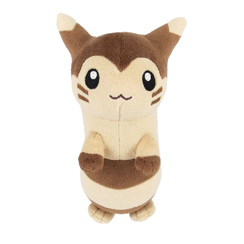 Sanei Pokemon All Star Collection PP201 Furret Plush, 8" - Image 2