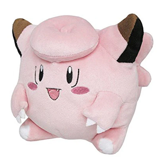 Sanei Pokemon All Star Collection PP21 Clefairy Plush, 6"