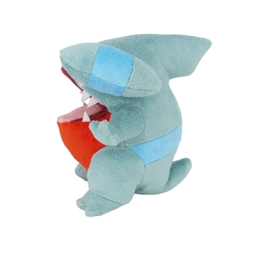 Sanei Pokemon All Star Collection PP218 Gible Plush, 6" - Image 4