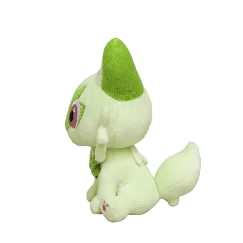 Sanei Pokemon All Star Collection PP233 Sprigatito Plush, 6" - Image 4