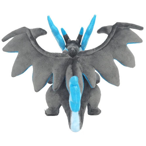 Sanei Pokemon All Star Collection PP281 Mega Charizard X Plush, 10" - Image 3