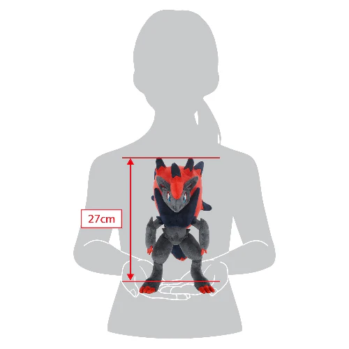 Sanei Pokemon All Star Collection PP283 Zoroark Plush, 11.5" - Image 6