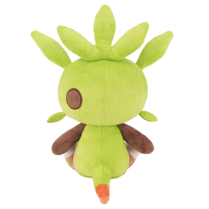 Sanei Pokemon All Star Collection PP304 Chespin Plush, 8" - Image 4