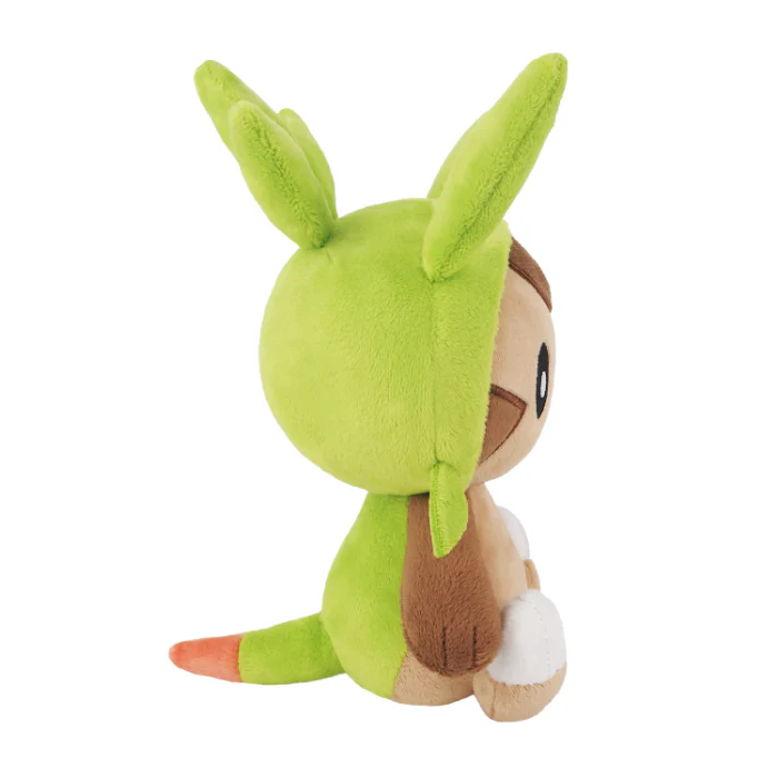 Sanei Pokemon All Star Collection PP304 Chespin Plush, 8" - Image 5