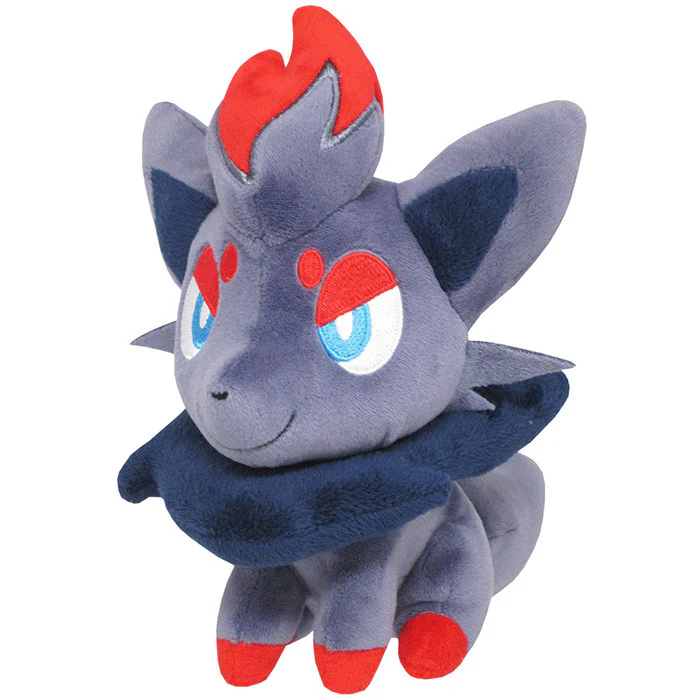 Sanei Pokemon All Star Collection PP32 Zorua Plush, 7"