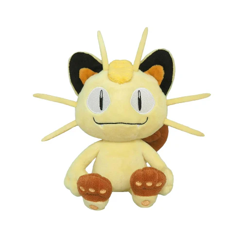 Sanei Pokemon All Star Collection PP37 Meowth Plush, 8" - Image 2